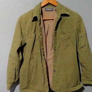 Mens small deja blue corduroy jacket